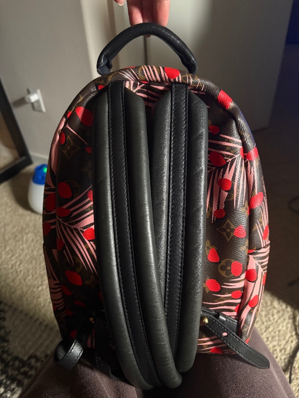 Limited edition Louis Vuitton jungle dots Palm Springs backpack